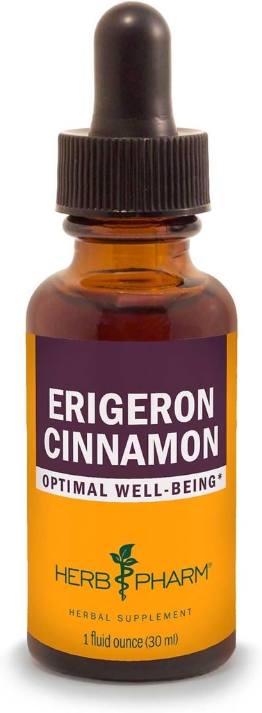 Herb Pharm Erigeron / kanel flydende herbal formel - 1 Ounce