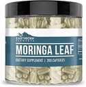 Earthborn Elements Moringa 200 Kapsler, Pure & Ufortyndet, Ingen tilsætningsstoffer