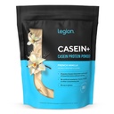 LEGION Casein Protein Powder (Fransk Vanilla) - Blow-Release Micellar Casein Protein Powder - Non-GMO, Gluten- Free & naturligt sødet pulver fra Grass- Fed køer (25 Servere)