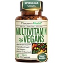 Vegansk Multivitamin til kvinder & mænd - Essentielle Multivitaminer & Multimineraler 90 tabletter med vitamin B12, A, D, C, Zink, Magnesium & mere for samlet krop Wellness - 23 vigtige næringsstoffer & vitaminer