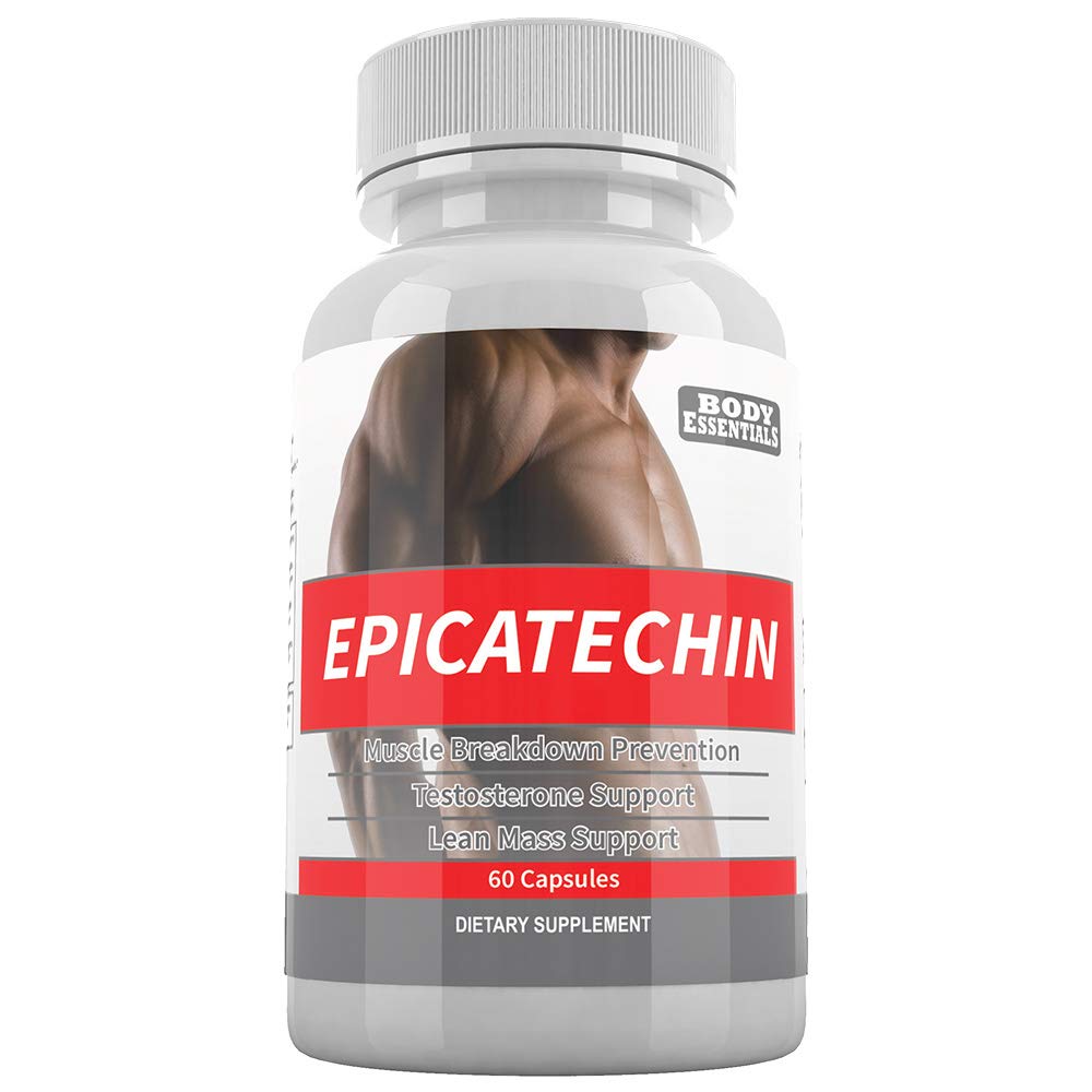 EPICATECHIN - 60 kapsler - 300mg Per Servering Maximize Muskelvækst - Øg proteinsyntesen, gevinster, Lean Muscle - Øg styrke og nedsat kropsfedt