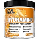 Evolution Nutrition HYDRAMINO Complete Hydration Multiplier, Alle 6 Elektrolyter, Vitamin C & B, Fluid Boosting Aminos, Kokovand, Endurance, Inddrivelse, Antioxidanter, 30 Serve, Orange Mango