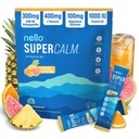 Nello Superroady Pulveric Drikke Mix, Tropical Tangerin, L Theanine, Ksm- 66 Ashwagandha, Magnesium Glycinat, D-vitamin 3, Kosttilskud til afslapning & fokus, Natural, Ingen Sukker, Non GMO, 20 Srvg