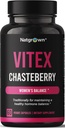 Natgrown Vitex Chasteberry Supplement for Kvinder 1.000 mg - Agnus Castus Chaste Tree Vitex Berry Fruit Extract Kapsler - 60 Ct