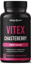 Natgrown Vitex Chasteberry Supplement for Kvinder 1.000 mg - Agnus Castus Chaste Tree Vitex Berry Fruit Extract Kapsler - 60 Ct