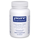 Pure indkapslinger Curcumin 500 med Bioperine - Antioxidant supplement til støtte Joints, Tissue, Lever, kolon og cellulær sundhed * - med gurkemeje & Bioperine - 60 kapsler