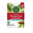 Traditionelle Medicinals Hals Coat Organic Hough Drops, Eucalyptus Mint med menthol, Sodhes Sore Throats & Relieves Hosts, 30ct.