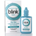 BLINK Tårer smøremiddel øjendråber, fugtgivende & lindrende for Mild til moderat tørre øjne, med Hyaluronate, Reducerer discomfort, Long- Lasting Hydration, Soothes & Fugt, 1 Fl Oz