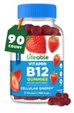 Lifeable Sugar Free Vitamin B12 Gummies B12 Gummies B12; 1000 mcg