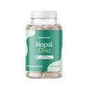 Santo Remedio Nopal Chia, Prickly Pære Cactus og Chia Powder Kosttilskud, Clinically Proven Ingredienser, Gluten Free, Non- GMO, Ingen tilsat sukker, 120 Kapsler, 60 Servere pr Container