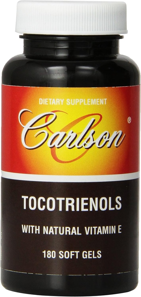 Carlson Labs Tocotrienoler med naturlige E-vitamin, 180 Softgels