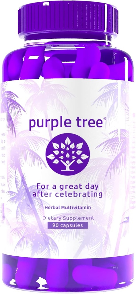 Purple tree Post- Celebration Wellness124; Lever Support, Body Replenisher, Rapid Hydration