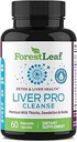 Liver Cleanse Detox & Repair - Fatty Liver Repair Detox Complex Supplement w/Choline, Zinc, Milk Thistle, Dandelion Root, Turmeric, Burdock, Artichoke - Liver Support Supplement | 60 Caps