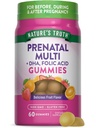 Naturens sandhed Prenatal Multivitamin Gummies Note 124; med DHA & folinsyre