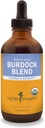 Herb Pharm Burdock Blend Liquid Extract til støtte oprydning & afgiftning - 4 Ounce