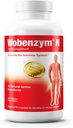 Douglas Laboratories Wobenzym N - Autentisk tysk tillæg - Systemiske enzymer - For immunsystem og fælles sundhed * - Med Papain, Rutin & bromelain - 100 enteric- overtrukne tabletter