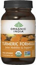 Organic India Turkmenisk Curcumin Herbal Supplement - Fælles Mobilitet & Support, Immunsystemet Support, Sund Inflammatorisk Response, Hele rodtilskud, Organic Trikatu - 90 Kapsler