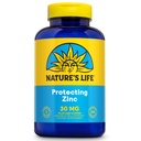 Naturens Life Zink Picolinate 30mg Plus 2mg kobber - Chated Zink supplement til immunforsvar, kardiovaskulære, hud, cellulær funktion, og muskel støtte - 60- dag garanti - 250 Servere, 250 kapsler
