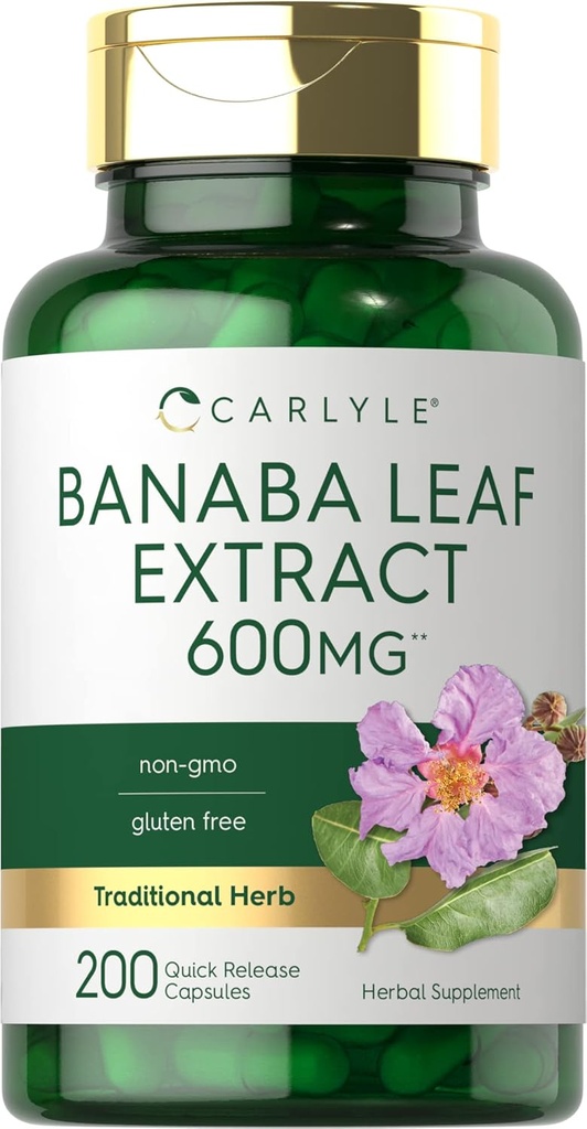 Carlyle Banaba Leaf Extract Kapsler 600mg