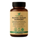 Blood Sugar Support Supplement med kanel, Bitter Melon - Understøtter sunde blodsukkerniveauer allerede inden for normale intervaller