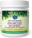 Hele Jorden & Hav fra naturlige faktorer, Energize Adrenal Boost med Maca Root, Ashwagandha & mere 6.2 oz pulver