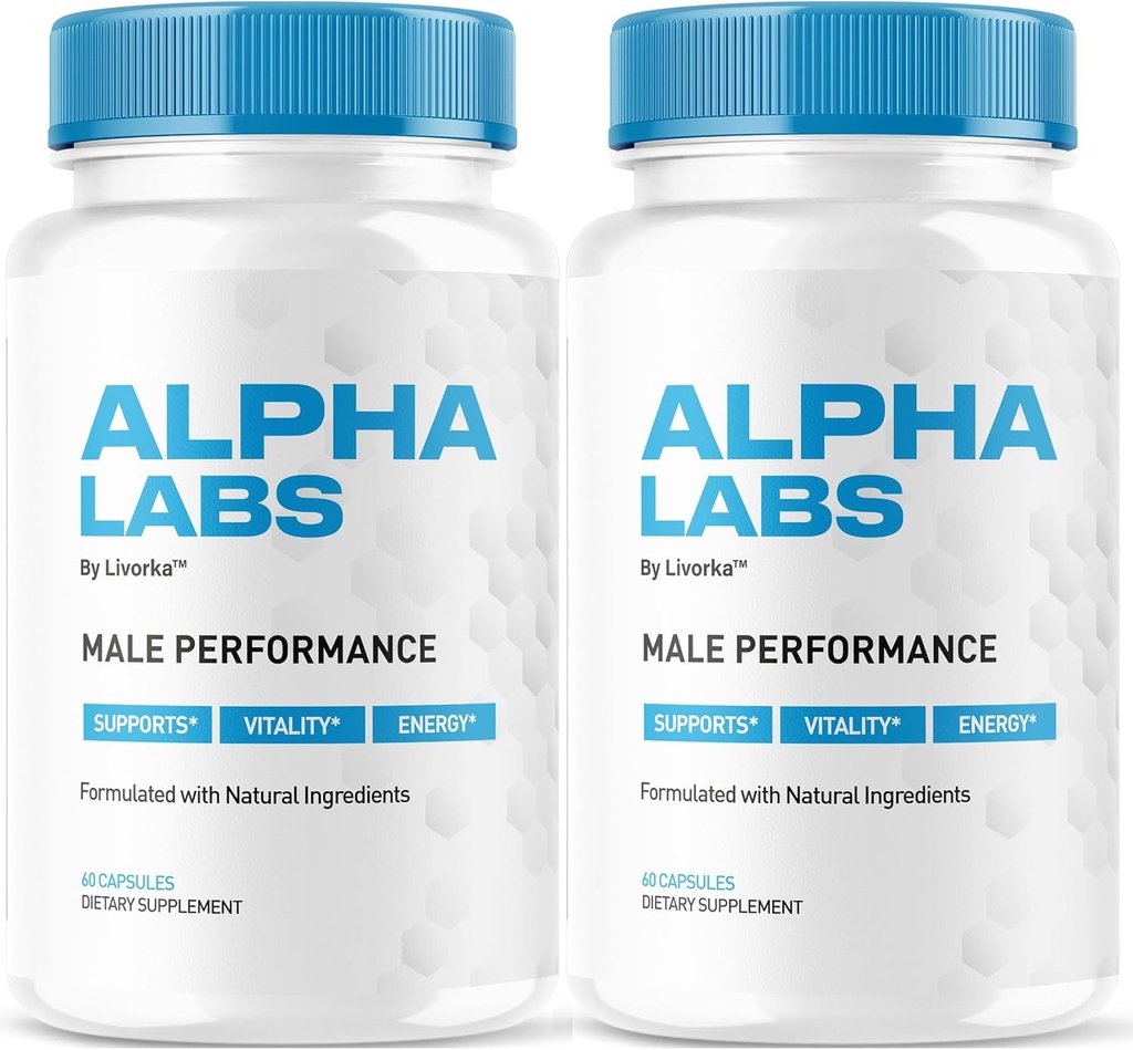 (2 Pack) Alpha Labs, Alpha Labs Kapsler, AlphaLabs, Alfa Labs, Alpha Labs Max Performance, Advanced Formel, Alpha Labs, Alpha Strenght Labs, Alfa Labs Kapsler, 120 Kapsler til 2 Måneder
