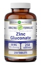 Amazing Formulas Zink Gluconate 50 Mg Supplement Note 124; Tablets Note 124; Non- GMO Note 124; Gluten- Free