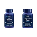 Life Extension Ultra Prostata Formel & Magnesium Caps, 500 mg, Magnesium Oxide, Citrat, Succinat, Heart Health, Sunde Knogler, Metabolisme Support, 100 Vegetariske Kapsler