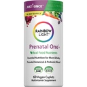 Rainbow Light High- Potency Prenatal One Multivitamin, Prenatal Sundhed Multivitamin Understøtter mors sundhed og Baby udvikling, Med C-vitamin, Vegan, 60 Greve