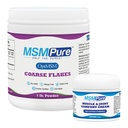KALA SUNDHED MSMPure Grove Flager 1lb og muskel & fælles fløde 2oz Bundle