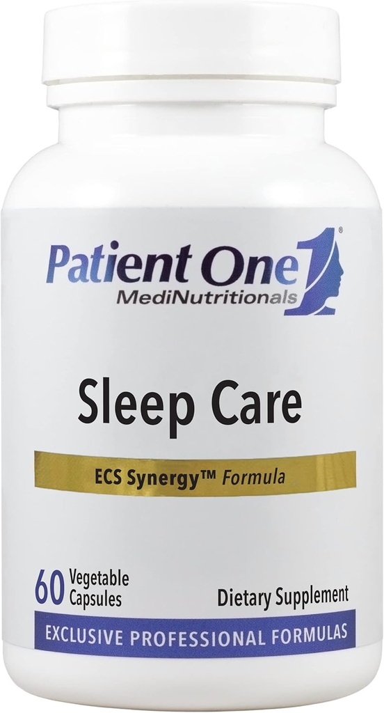Patient One Sleep Care Note 124; Support to Support Transition into Sleep and Restful Søvn * Note 124; med Kamille, Valerian, Melatonin og mere; 60 Kapsler