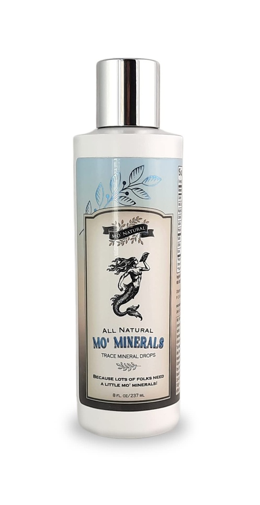 Mo 'Minerals Trace Mineral Drops ttesmå 124; 72 + Ionic Trace Minerals ttesmå 124; 8 oz.