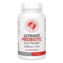 Sølv Fern Brand Ultimate Probiotika - Probiotika for kvinder & mænd - 8 milliarder CFU Spore- Forming Gut Health Supplement - DNA Verified, Vegan, Shelf- Stable, Høj overlevelse - 60 kapsler
