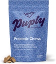 Probiotika til hunde - Dyrlæger-Formulerede bløde tygger med Prebiotic Fiber - Understøtter fordøjelse, Immunitet, og Allergi Relief - Lækker And Flavor - 90 Greve