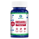 BioTrust Omegakrill EPA & DHA Omega 3 tillæg, fisk og krill olie til at yde støtte til fælles, hjerte, hjerne, øje og hud (30 Servere)