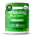Amazing Grass Hvede Græs Pulver: 100% Whole- Leaf Hvede Græs Pulver til energi, Detox & Immunity Support, Chlorophyll giver grønne, 30 Servering