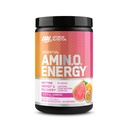 Optimum Nutrition New Flavor Amino Energy - Pre Workout med grøn te, BCAA, Aminosyrer, Keto Friendly, Green Coffee Extract, Energy Powder - Tropical Sunrise, 30 Servere (Packaging May Vary)
