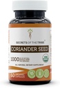 Secrets of the Tribe Coriander Seed USDA Organic 60 Capsules; Lavet med vegetariske kapsler og Certified Organic Coriander Tørret frø (60 Kapsler)
