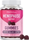 Menopause Support Gummies Gummies Gummies 124; Hormonbalance Relief for Hot Flashes, Night Sweats, Mood Swings, & Bloating Measures 124; med Phytoøstrogen Soy, Vitamin D3, PABA, Biotin Measures 124; Vegetar, Gluten- Free Measures 124; 60 Greve