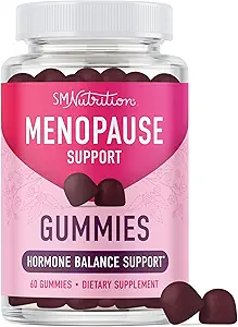 Menopause Support Gummies Gummies Gummies 124; Hormonbalance Relief for Hot Flashes, Night Sweats, Mood Swings, & Bloating Measures 124; med Phytoøstrogen Soy, Vitamin D3, PABA, Biotin Measures 124; Vegetar, Gluten- Free Measures 124; 60 Greve