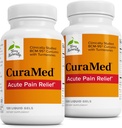 Terry naturligt CuraMed Akut Smerte Relief - tillæg med BCM- 95 Curcumin & BOS- 10 Boswellia - Black Sesame Seed Oil to Support Relief of Occasional Discomfort - 120 Liquid Gels (Pack of 2)
