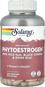 Solaray Phytoøstrogen Supplement, 240 Tælling