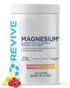 Revive MD Magnesium Powder Supplement - Magnesium Carbonate & Taurate Powder Drink Supports Healthy Bones, Muscles, & Nerves - Vegan-Friendly, Gluten-Free & Soy-Free (Raspberry Lemonade, 30 Servings)