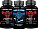 Prime Labs Prime Test Testosteron Booster (60 greve, 2 - Pack) + nat Duty Sleep Supplement (60 greve)