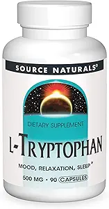 Kilde Naturals: L- Tryptophan, 500 mg 90 caps