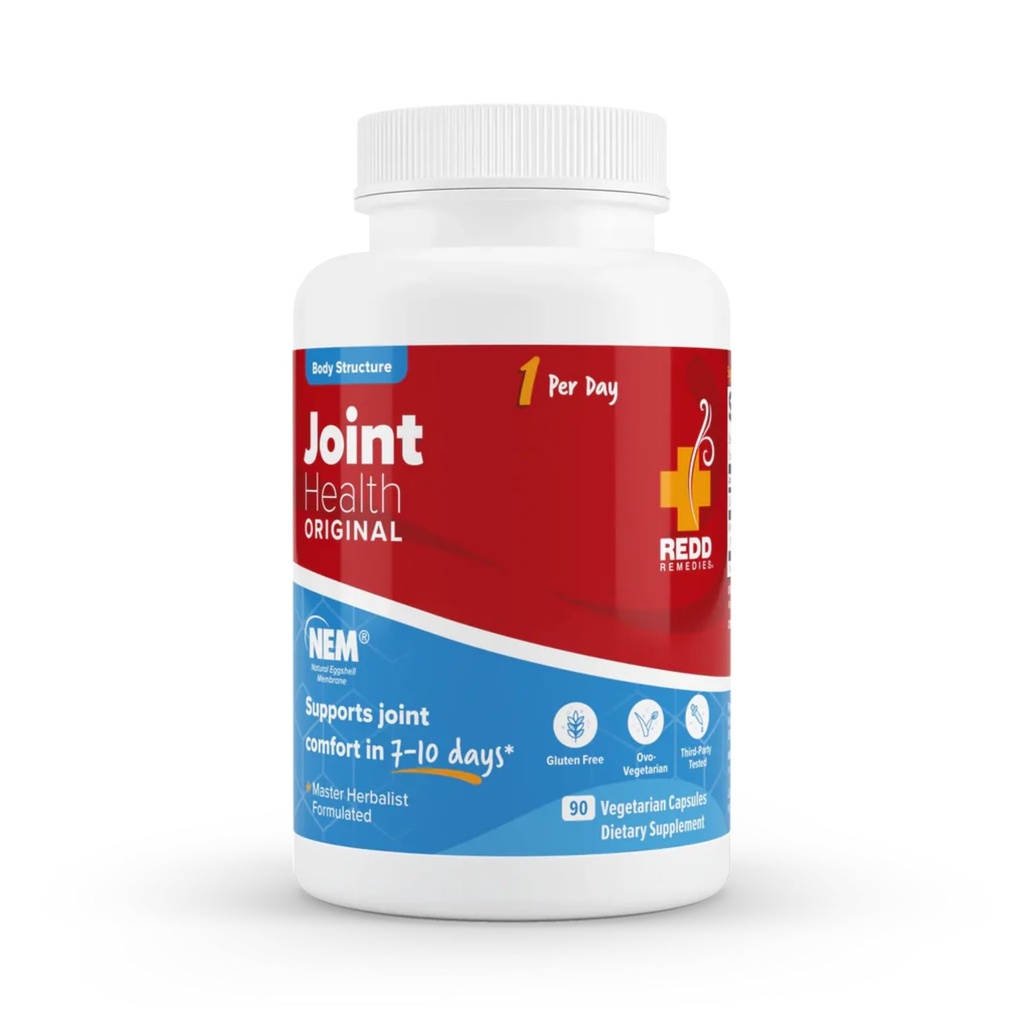 Redd Remedies, Joint Health Original, Hjælper Styrke Connective Tissue og Cartiage, 90 Vegetariske Kapsler