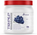 Metabolisk ernæring - TRIPEP - Tri- Peptid Branch Chain Aminosyre, BCAA pulver, Pre Intrapost Workout Supplement, Grape, 400 Bedste (40 Servere)