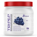Metabolisk ernæring - TRIPEP - Tri- Peptid Branch Chain Aminosyre, BCAA pulver, Pre Intrapost Workout Supplement, Grape, 400 Bedste (40 Servere)