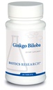 Bioteknologi Forskning Ginkgo Biloba Standardiseret 24% Ginkgo Biloba Procent Extract, Brain Supplement, Nootrop, Focus, Energy, Memory, Sund Age. 60 tabletter