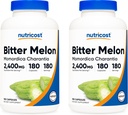 Nutricost Bitter Melon 600 mg, 180 kapsler (2 flasker)